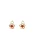 faina Oorbellen  goud / rood