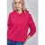 Street One Dames Cupro Sweat Hoodie in Pink