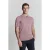 No Excess Pullover Short Sleeve Polo Zip Solid Mauve