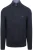 McGregor Half Zip Trui Merino Blend Structure Navy