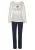 LASCANA Pyjama  navy / wit
