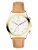 FYNCH-HATTON Analoog horloge  bruin / goud / wit