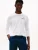 Tommy Hilfiger Longsleeve HILFIGER STACK LS TEE Contrasterende print op de borst