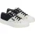Superga Dames/Dames Kleurblok Trainers (Zwart/Blauw/Oranje)