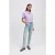 Karl Lagerfeld Mom Shank Denim Soft Tinted Blue