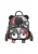 MYMO Rugzak ‘Pop Eyetheme’  duifblauw / rood / zwart / wit