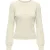 Only Onlkatia ls structure o-neck pull cc knt beige