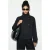 Korte Trenchcoat met Mandarin Kraag