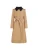 Karl Lagerfeld Tussenmantel  camel / zwart