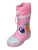 PLAYSHOES Regenlaarzen ‘Maus & Elefant’  navy / lichtblauw / oranje / rosa