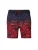 KOROSHI Zwemshorts  marine / navy / orchidee / rood