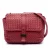 Tweedekans Nappa Intrecciato Dubbelzijdige Flap Messenger Bag