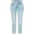 MAC Jeans rich cropped fringe blue denim
