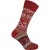 THMO – Vintage herensokken van thermo wolmix – Fairisle Rood