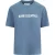 Blank Essentials Oversized boyfriend-T-shirt met logo voor dames (Orion Blauw)