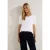T-shirt in effen kleur