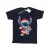 Disney Meisjes Lilo en Stitch Kerstmis T-shirt Katoen (Marineblauw)