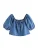 Next Blouse  blauw denim