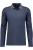 RAGMAN Poloshirt lange mouw marine, Jacquard