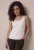 Tramontana Singlet Lurex Tape Q11-19-401 Tops En Singlets 001100-offwhite