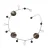 Orphelia Dames 925 Sterling Zilveren Armband – Zilver ZA-1742