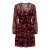 Damesjurk met lange mouwen en v-hals Only Onlmarise Lurex CS Ptm