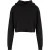 Urban Classics Dames terrycloth lichtgewicht oversized crop hoodie