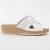 Purapiel Sandalen Met Een Sleehak Leida3 Wit