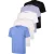 Kruze | Dames Crew Neck T-Shirts (5-Pack) – ZW/BL/ROSA/VIO/WIT