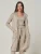 YOU LOOK PERFECT Gebreid vest ‘BLOSSOM’  taupe