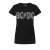 AC/DC Dames/Dames Diamante Logo T-Shirt (Zwart)