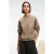 Oversized sweater met ronde hals