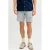 JJ REBEL JREBSUNNY regular chino short met linnen grijsblauw