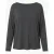Viscose Oversize Longsleeve DONKERGRIJS