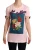 Dolce & Gabbana Dames Roze Katoenen Bloemen Rozen Crewneck T-shirt