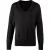 Premier Dames/Dames Gebreid Katoen Acryl V Hals Sweatshirt (Zwart)