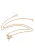 NAEMI Ketting  rose-goud / zilver
