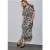 Street One Dames Bedrukte maxi jurk in Zwart
