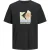 Jack & Jones T-shirt Jjbarbados Tee Ss Crew Neck 12269416 Black Mannen
