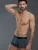 zd ZERO DEFECTS Boxershorts ‘Akiles Soya Trunk’  donkerblauw