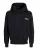 JACK & JONES Sweatshirt ‘JWHROXBURY’  zwart / wit