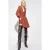 PINKO Altavela Abito Crepe Stampa Fi Black/red Multi