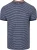 NZA T-shirt Jersey Stripe Navy Sky