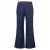 MS Mode flared broek met ceintuur Plus Size – donkerblauw
