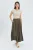 Hoge Taille Lange Rok met Zakken