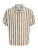 JACK & JONES Overhemd ‘JJEJeff’  crème / bruin / zwart