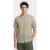 No Excess Shirt Short Sleeve Revers Collar Slub Allover Printed Green