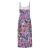 Geisha zomerjurk blauw