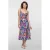 Geisha zomerjurk blauw