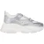 Steve Madden Privy-sportschoenen met versieringen voor dames (Munt/Zilver)